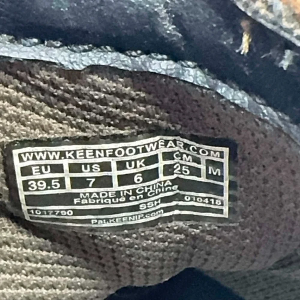 KEEN Anchorage III Waterproof Chelsea Boots Men's 7 Brown Leather Insulated Hike